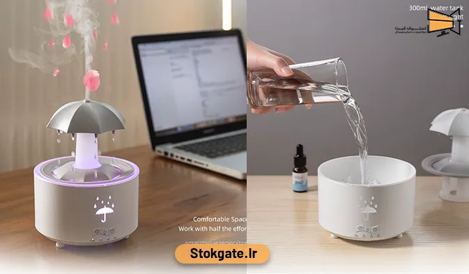 رطوبت ساز قطره ای چتری چرخان Enakshi چند منظوره