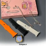 ساعت هوشمند KEQIWEAR مدل KW73 Mini + پک هدیه زیورآلات - Image 3